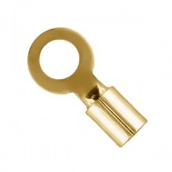 50 Embouts lacet 9x3.5x3mm