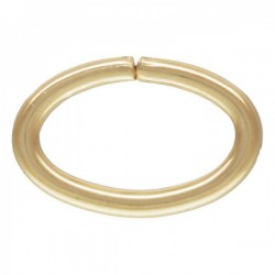 100 Anneaux ovales 40x30mm / fil 0.70mm