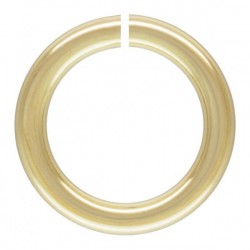 100 Anneaux ronds 8mm / fil 1.00mm