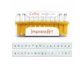 33 Poincons Celtic Minuscules 3.0mm Acier ''ImpressArt''