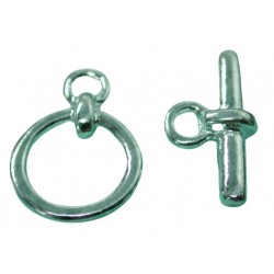 24 fermoirs métal doré toggle 10 mm