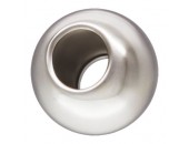 50 Perles en Argent Véritable diamètre 4mm, trou 1.0mm
