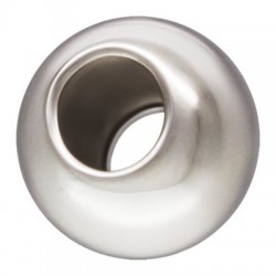 50 Perles en Argent Veritable diamètre 3mm, trou 0.9mm