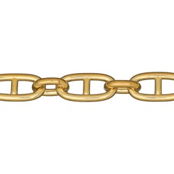 1 mètre Chaine laiton doréé 1 mètre Chaine laiton doréé