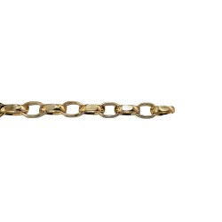 1 mètre Chaine laiton doréé 1 mètre Chaine laiton doréé