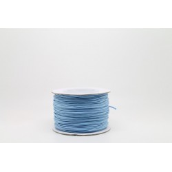 50 Metres Lacet Nylon (JADE STRING) Bleu clair 2.0mm