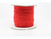 100 metres fil elastique rouge 1.0 mm
