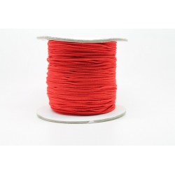 100 metres fil elastique rouge 1.0 mm