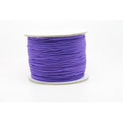 100 metres fil elastique violet 1.0 mm