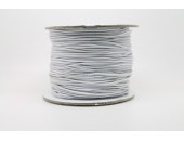 100 metres fil elastique blanc 1.0 mm