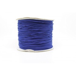 100 metres fil elastique bleu roi 1.0 mm