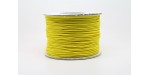100 metres fil elastique jaune citron 1.0 mm