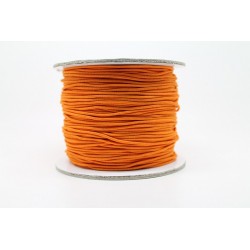 100 metres fil elastique orange 1.0 mm