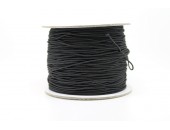 100 metres fil elastique noir 2.0 mm