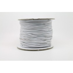 100 metres fil elastique blanc 2.0 mm