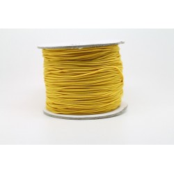 100 metres fil elastique jaune 2.0 mm