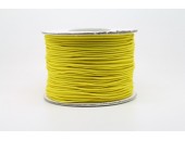 100 metres fil elastique jaune citron 2.0 mm