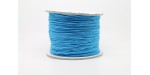 100 metres fil elastique turquoise 2.0 mm