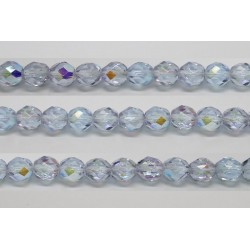 60 perles verre facettes alexandrite A/B 5mm