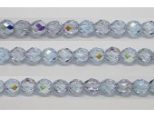 30 perles verre facettes alexandrite A/B 6mm