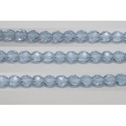 30 perles verre facettes alexandrite 6mm