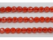 30 perles verre facettes jacinthe lustre 14mm