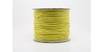 100 metres lacet coton cire 0.8mm jaune