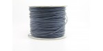100 metres lacet coton cire 0.8mm bleu nuit