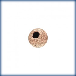 25 Perles 3.0mm Stardust Trou 1.0mm 1/20 14K Rose Gold Filled
