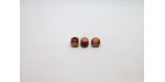 250 cubes arrondis bois noisette 10 mm