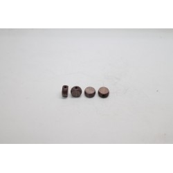 500 pastilles bois marron clair 6x3 mm