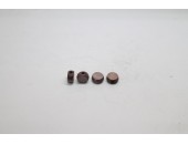 250 pastilles bois marron clair 12x6 mm