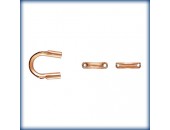 25 Passes Cables Trou 0.53mm 1/20 14K Rose Gold Filled