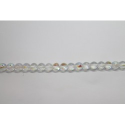 1200 perles verre cristal AB 4mm