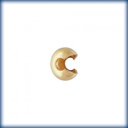 25 Caches Plombs 2.5mm 1/20 14K Gold Filled