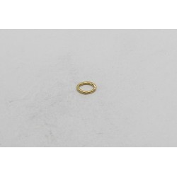 1000 anneaux ovale dore 4x6mm / 0.80mm