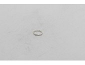 1000 anneaux ovale argente 4x6mm / 0.80mm