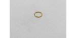 500 anneaux ovale dore 6x8mm / 0.80mm