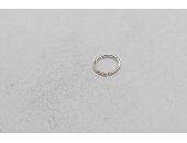 500 anneaux ovale argente 7x8mm / 0.80mm