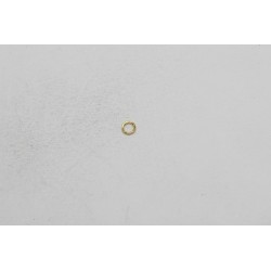 1000 anneaux ronds dore 3mm / 0.50mm