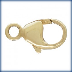 3 Mousquetons 9mm 1/20 14K Gold Filled