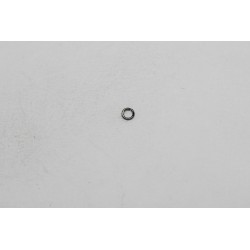 1000 anneaux ronds black metal 3mm / 0.50mm