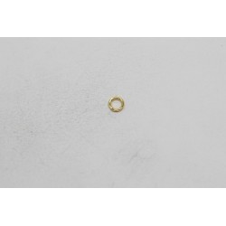 1000 anneaux ronds dore 4mm / 0.70mm