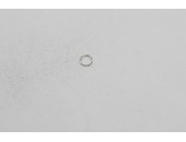 1000 anneaux ronds argente 4mm / 0.70mm