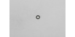 1000 anneaux ronds black metal 4mm / 0.70mm