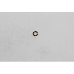 1000 anneaux ronds cuivre antique 4mm / 0.70mm