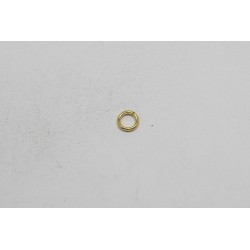 1000 anneaux ronds dore 5mm / 0.90mm
