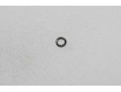 1000 anneaux ronds black metal 5mm / 0.90mm