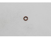 1000 anneaux ronds cuivre antique 5mm / 0.90mm