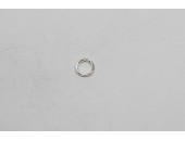 500 anneaux ronds argente 6mm / 1.00mm